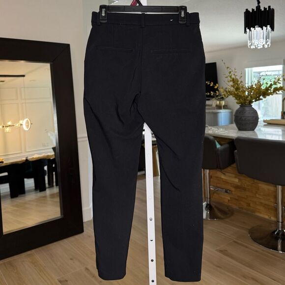 H&M Black Slim Fit Slacks, Size 6 - Picture 9 of 16